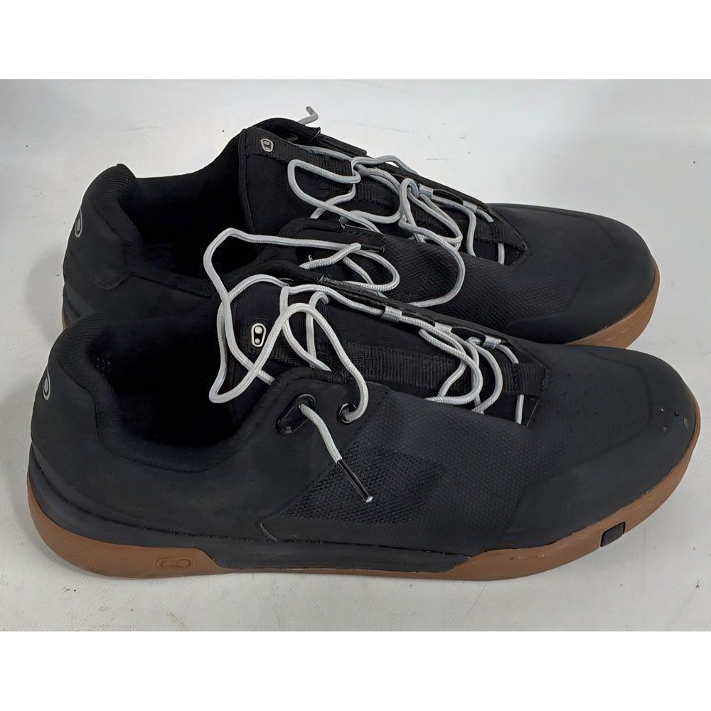 Crankbrothers Stamp Lace Mountain Bike Shoes Black Gum Mens 11.5 Flat Pedal MTB